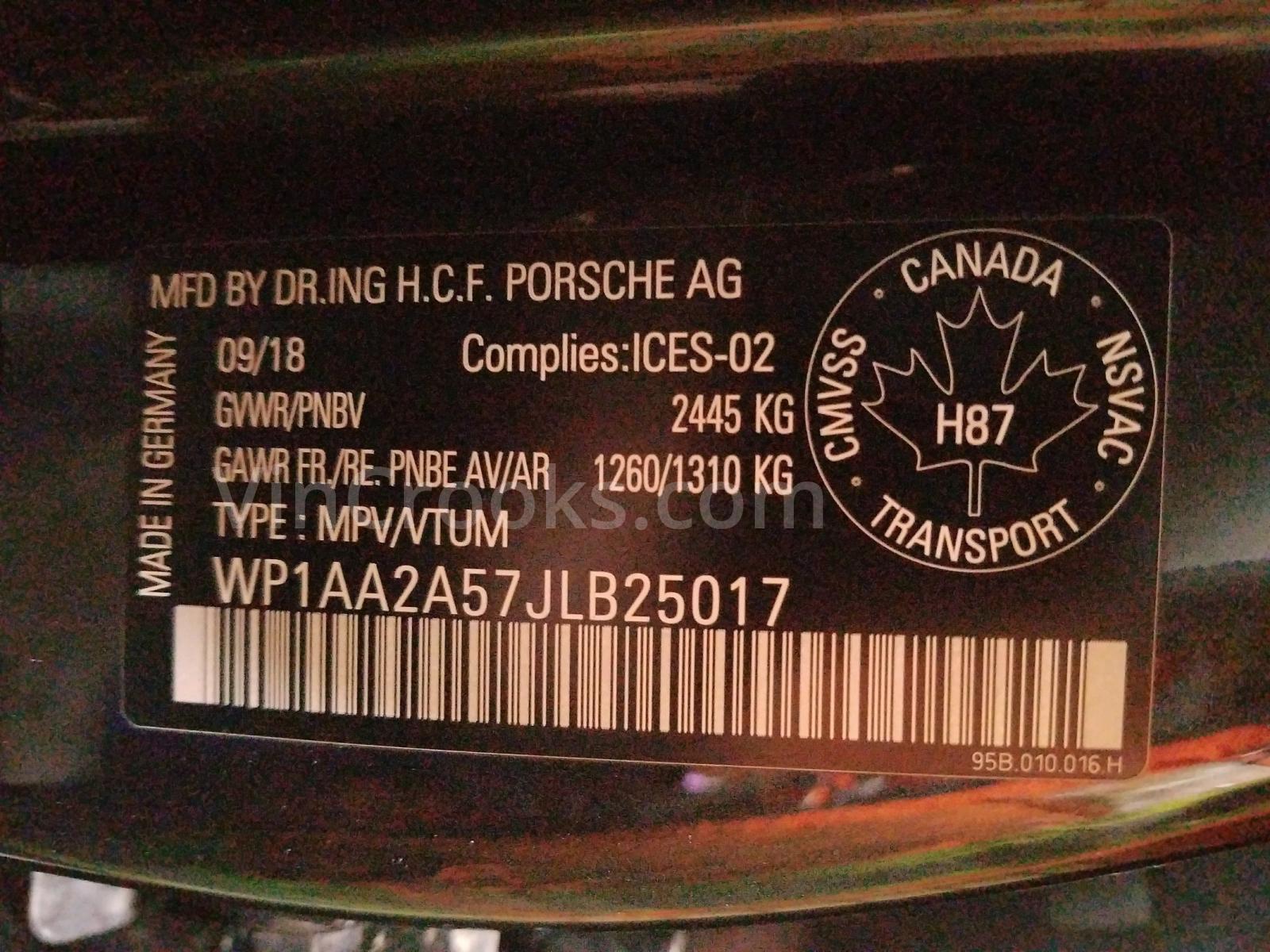 WP1AA2A57JLB25017