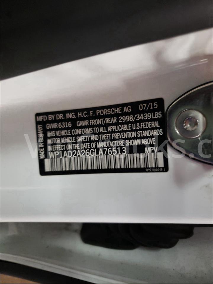 WP1AD2A26GLA76513