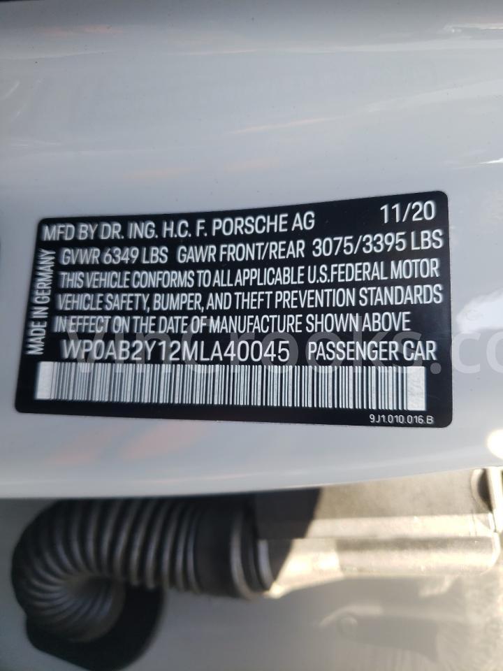 WP0AB2Y12MLA40045