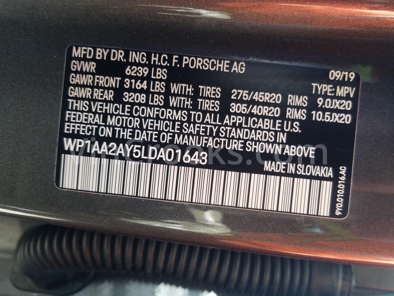 WP1AA2AY5LDA01643