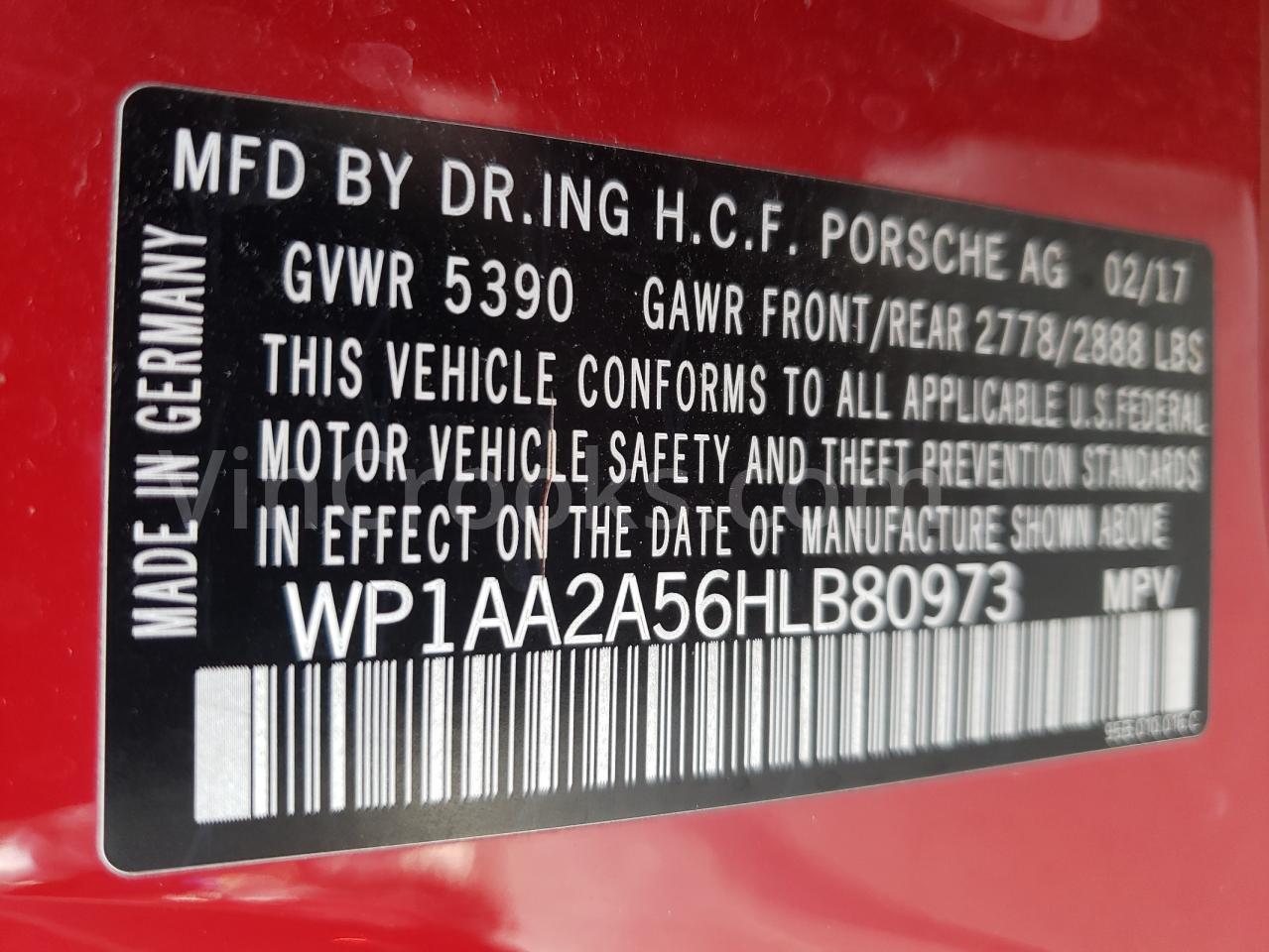 WP1AA2A56HLB80973