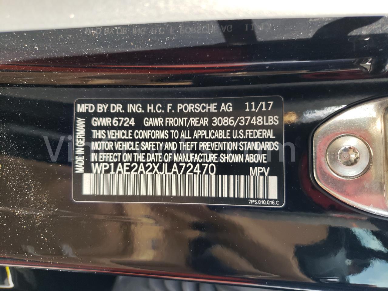 WP1AE2A2XJLA72470