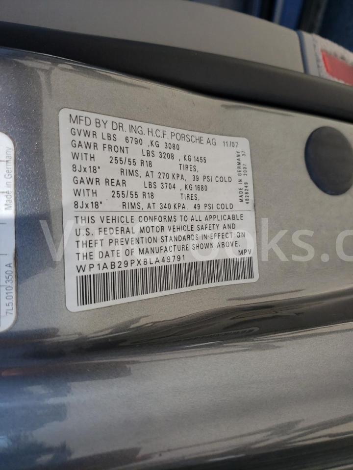WP1AB29PX8LA49791