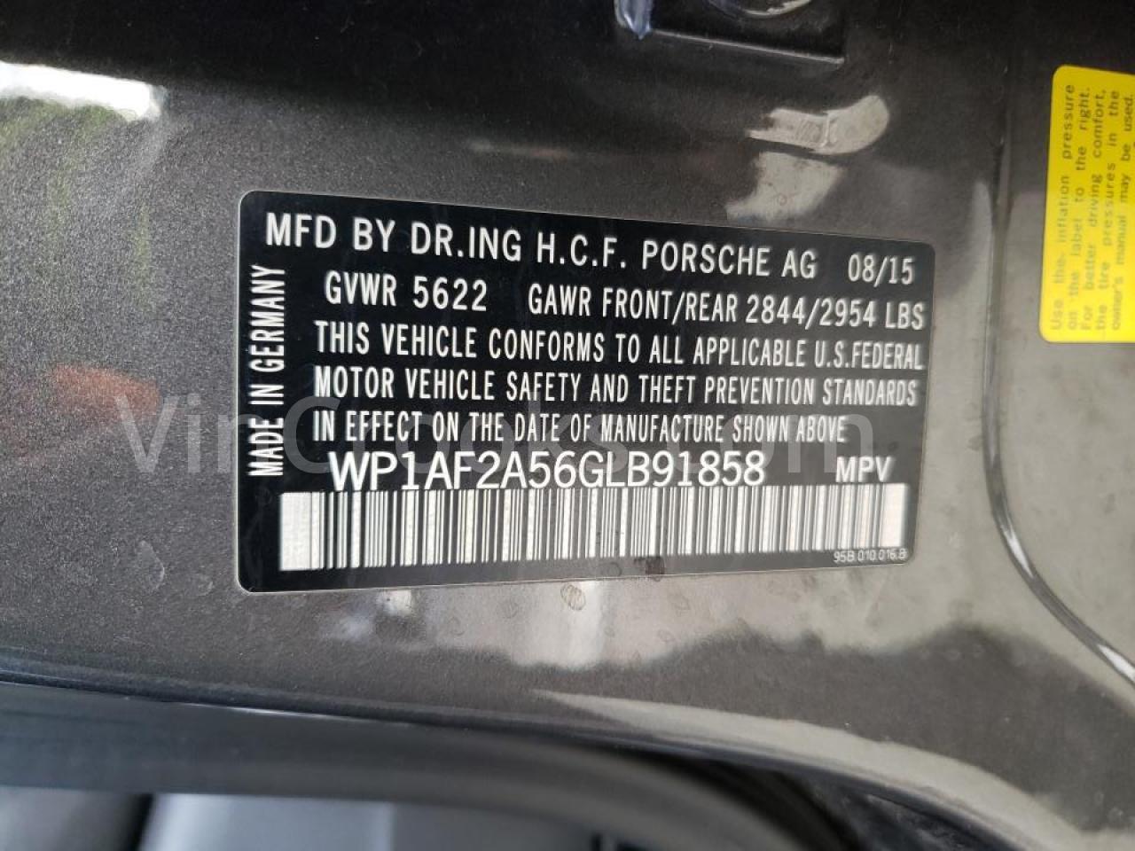 WP1AF2A56GLB91858