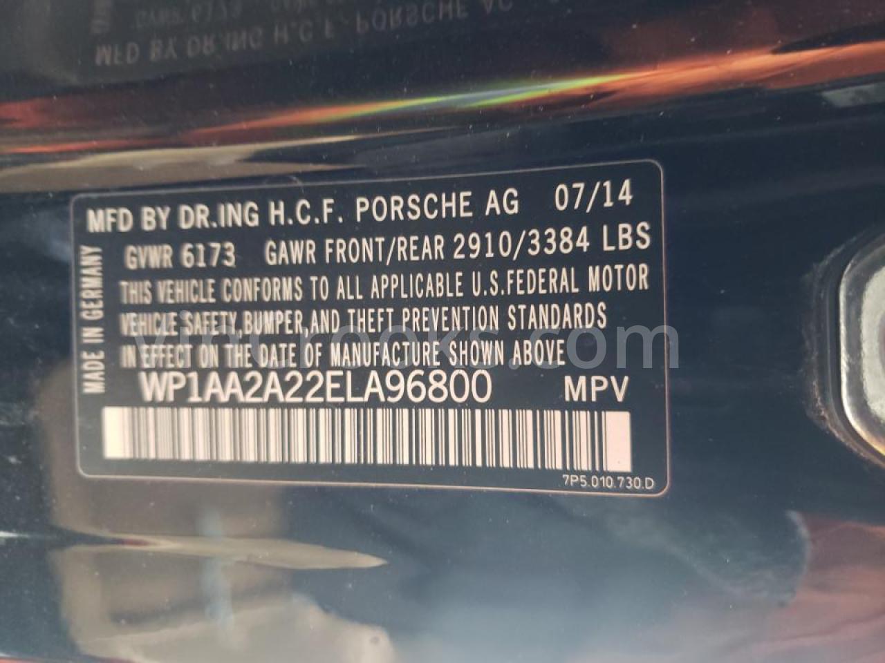 WP1AA2A22ELA96800