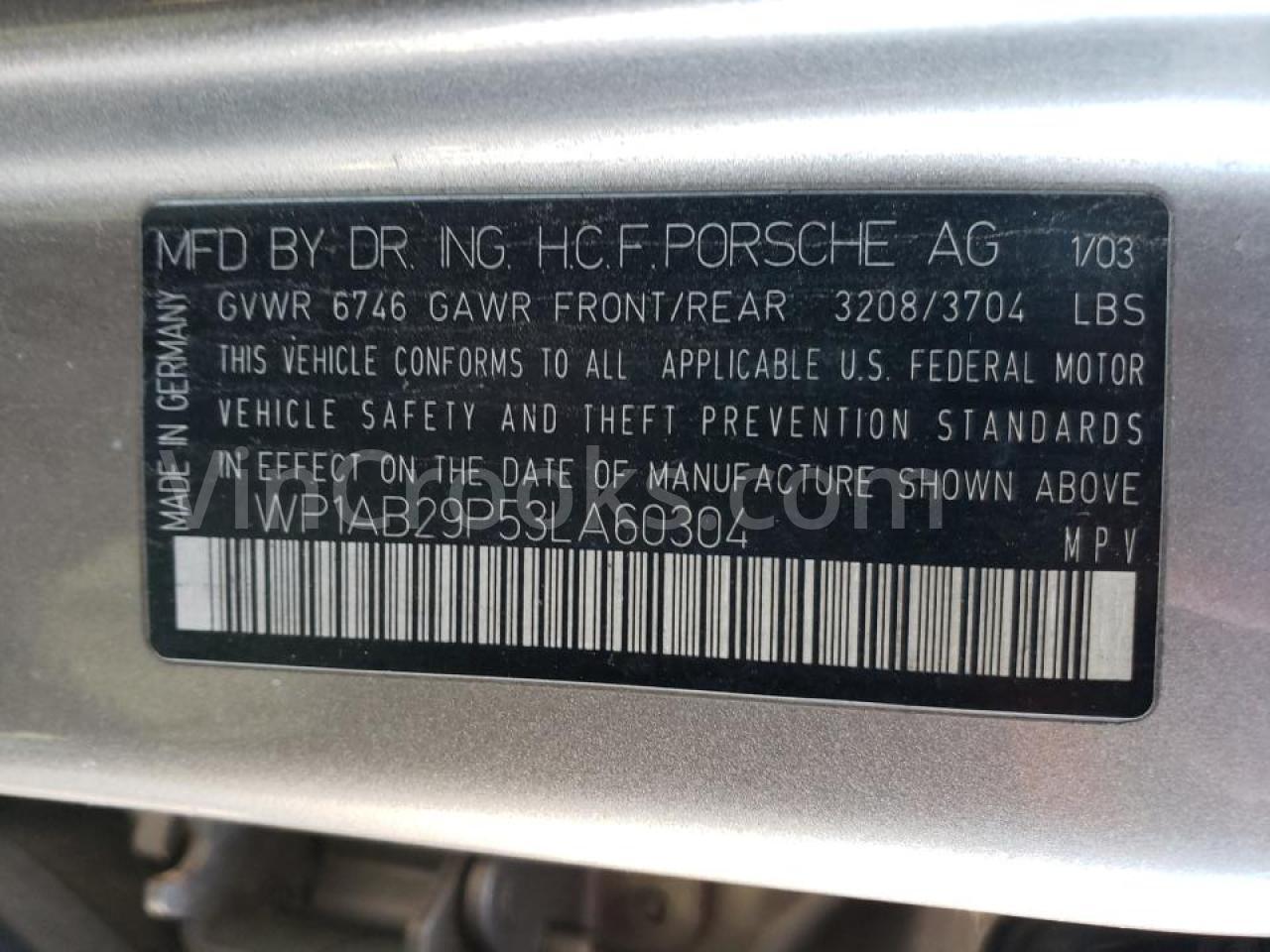 WP1AB29P53LA60304