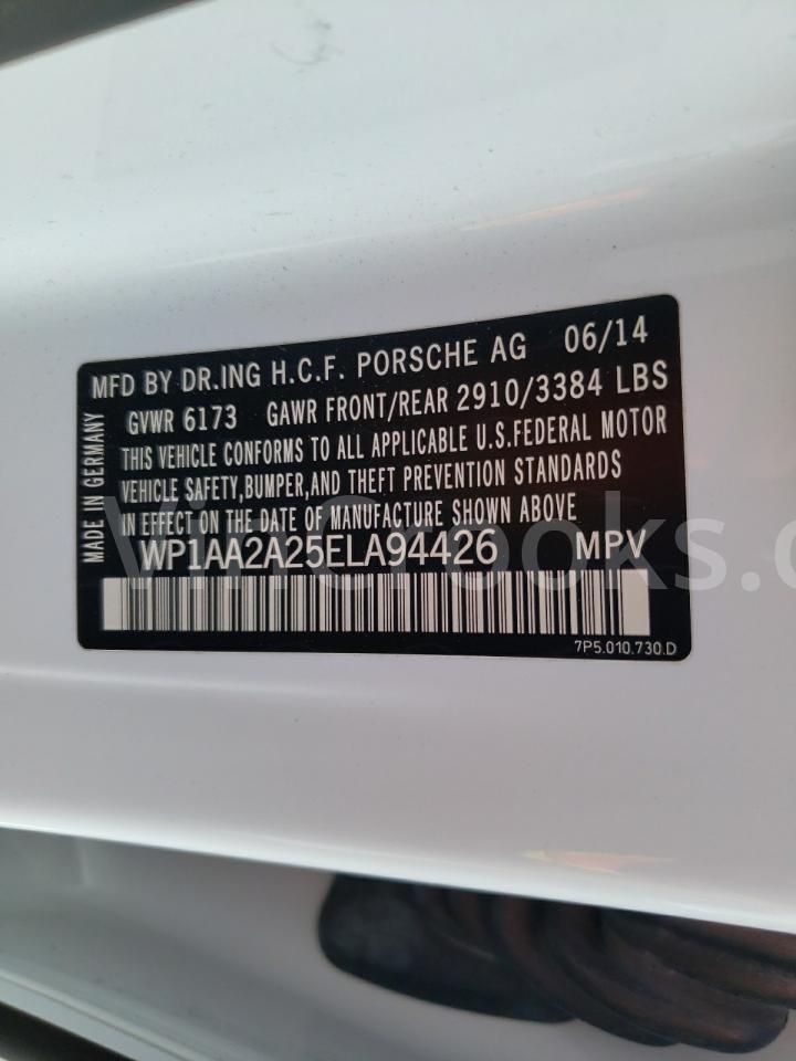 WP1AA2A25ELA94426