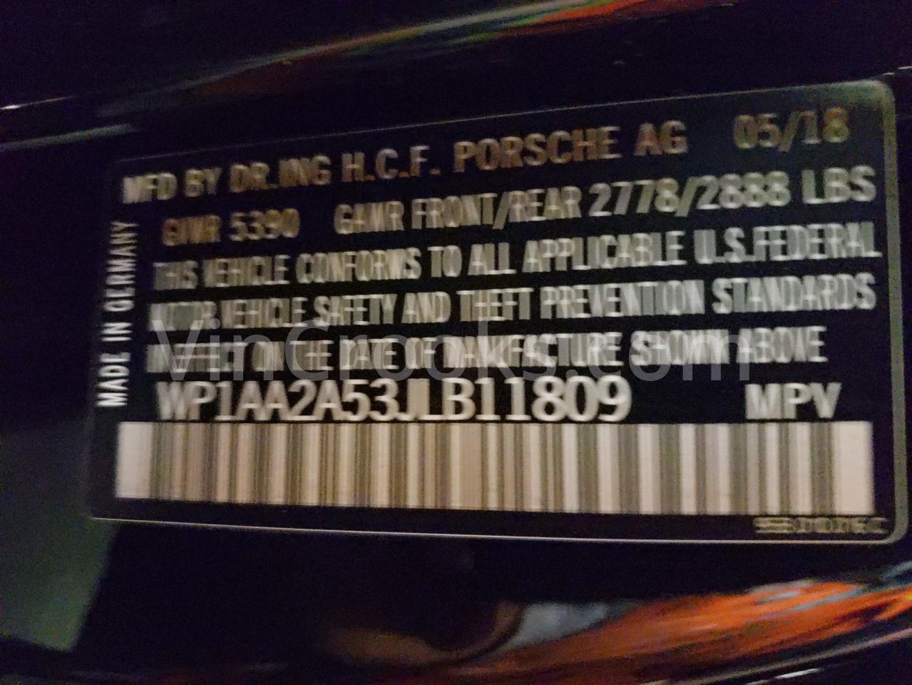 WP1AA2A53JLB11809