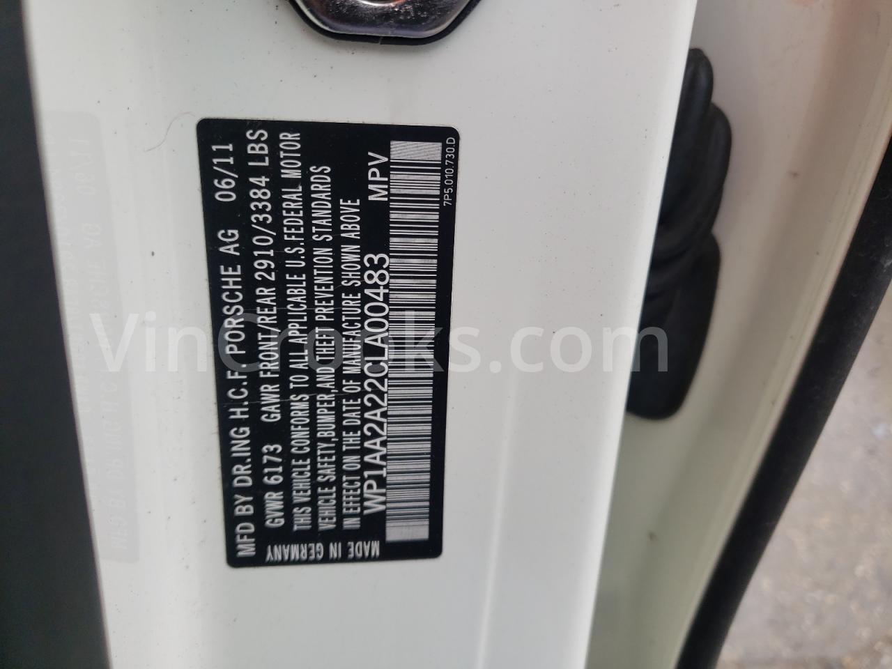 WP1AA2A22CLA00483