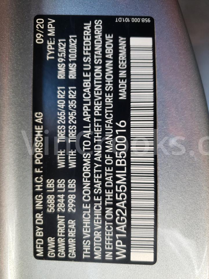 WP1AG2A55MLB50016