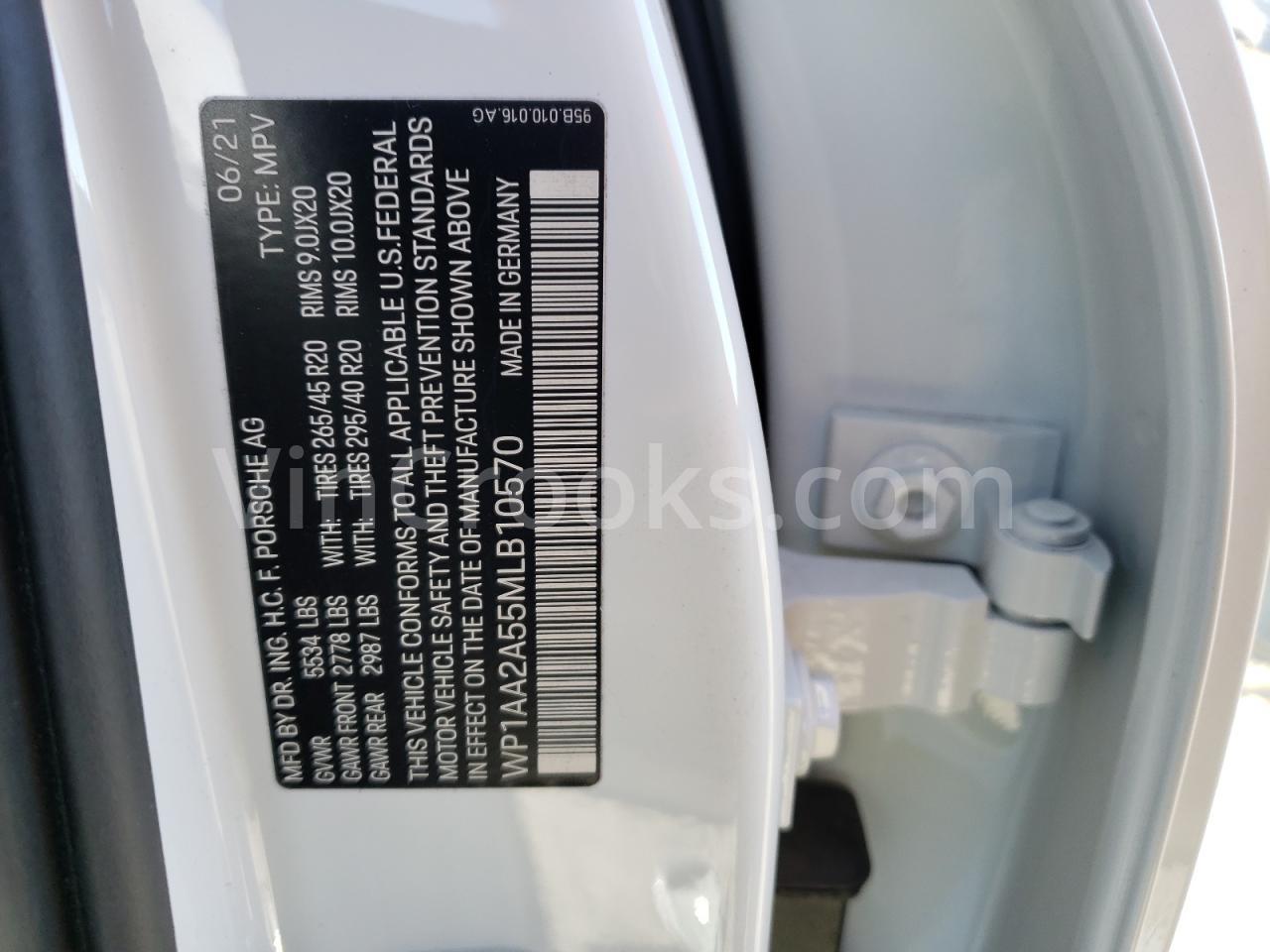 WP1AA2A55MLB10570