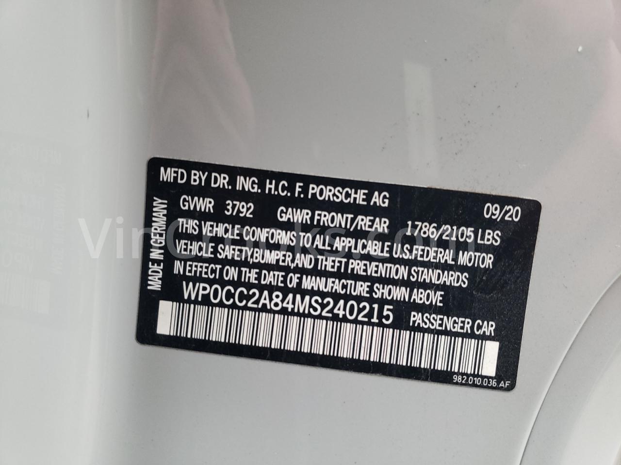 WP0CC2A84MS240215