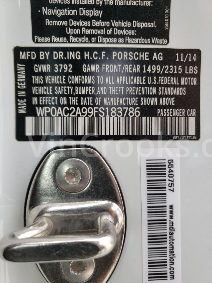 WP0AC2A99FS183786