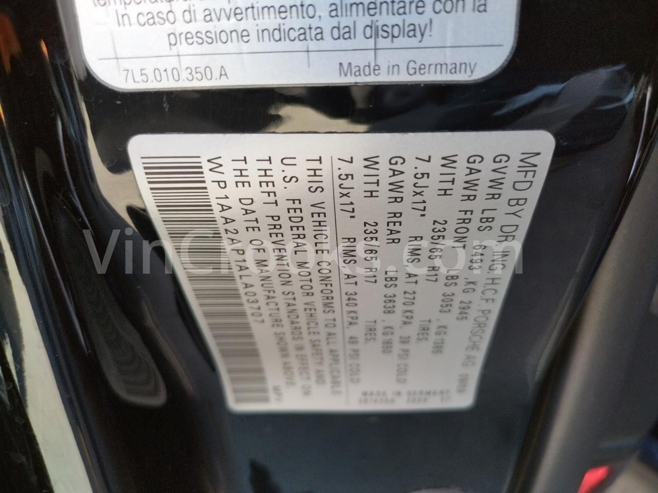 WP1AA2AP1ALA03707