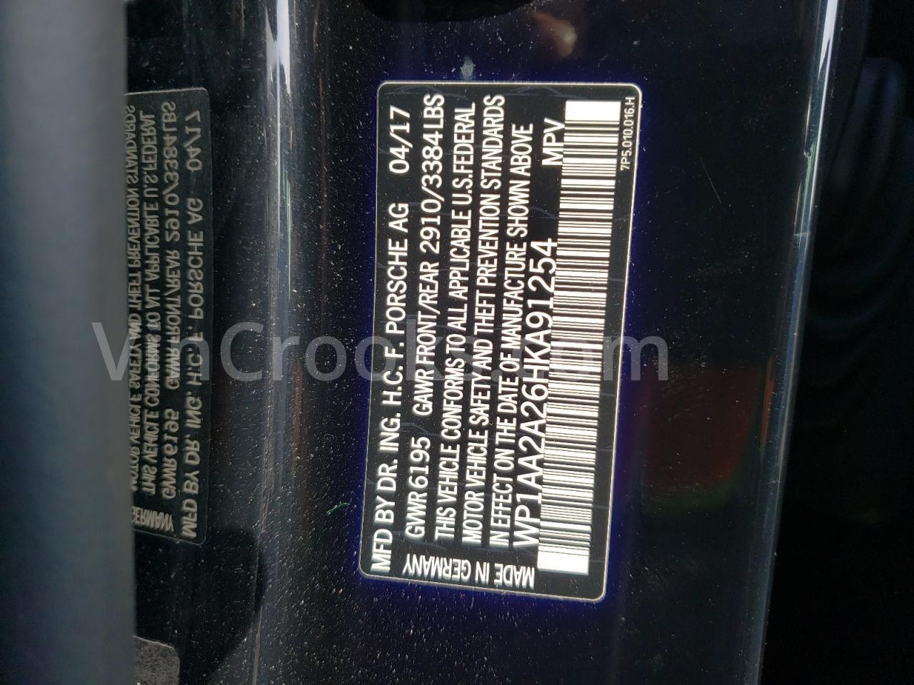 WP1AA2A26HKA91254