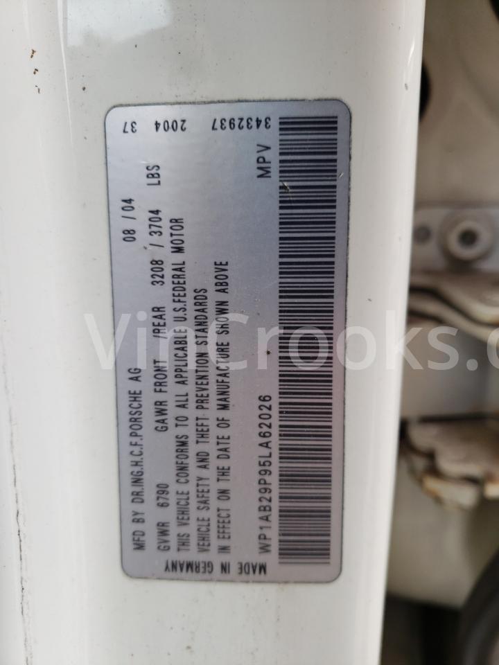 WP1AB29P95LA62026