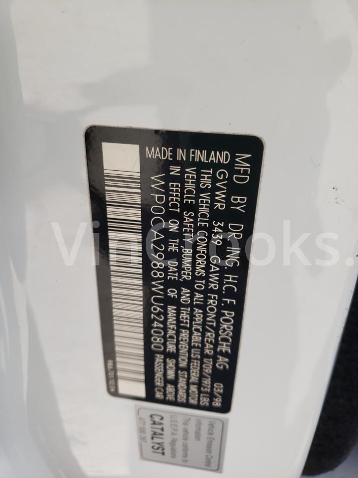 WP0CA2988WU624080
