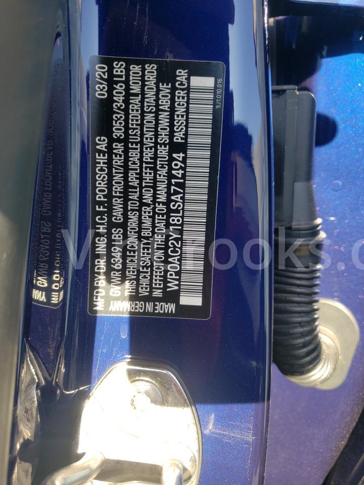 WP0AC2Y18LSA71494