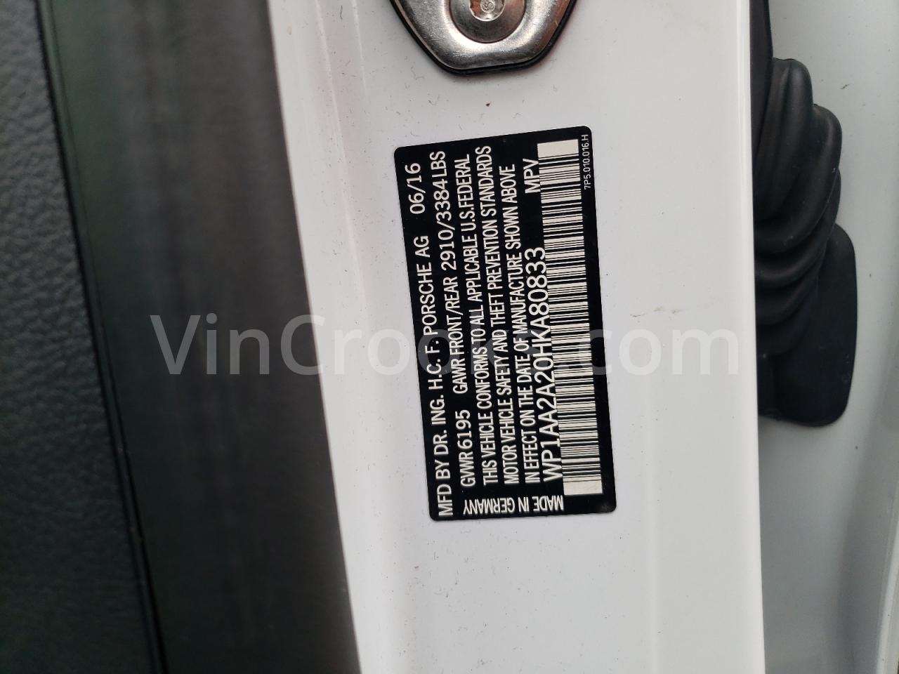 WP1AA2A20HKA80833