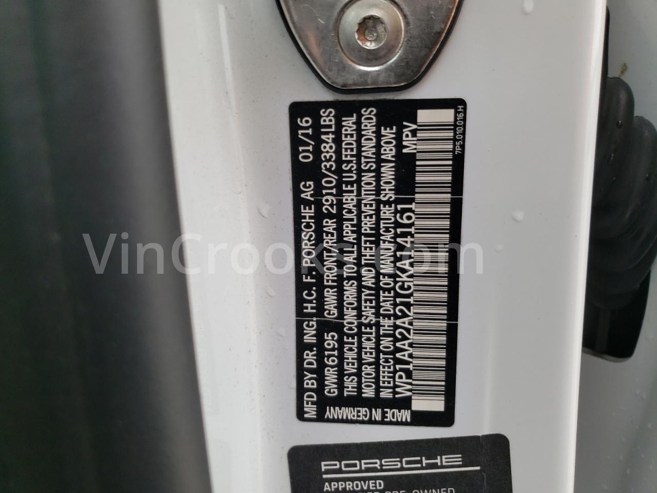 WP1AA2A21GKA14161