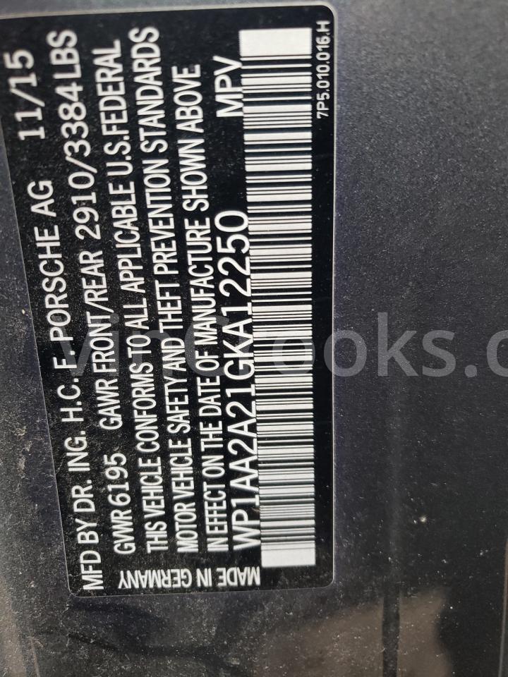 WP1AA2A21GKA12250