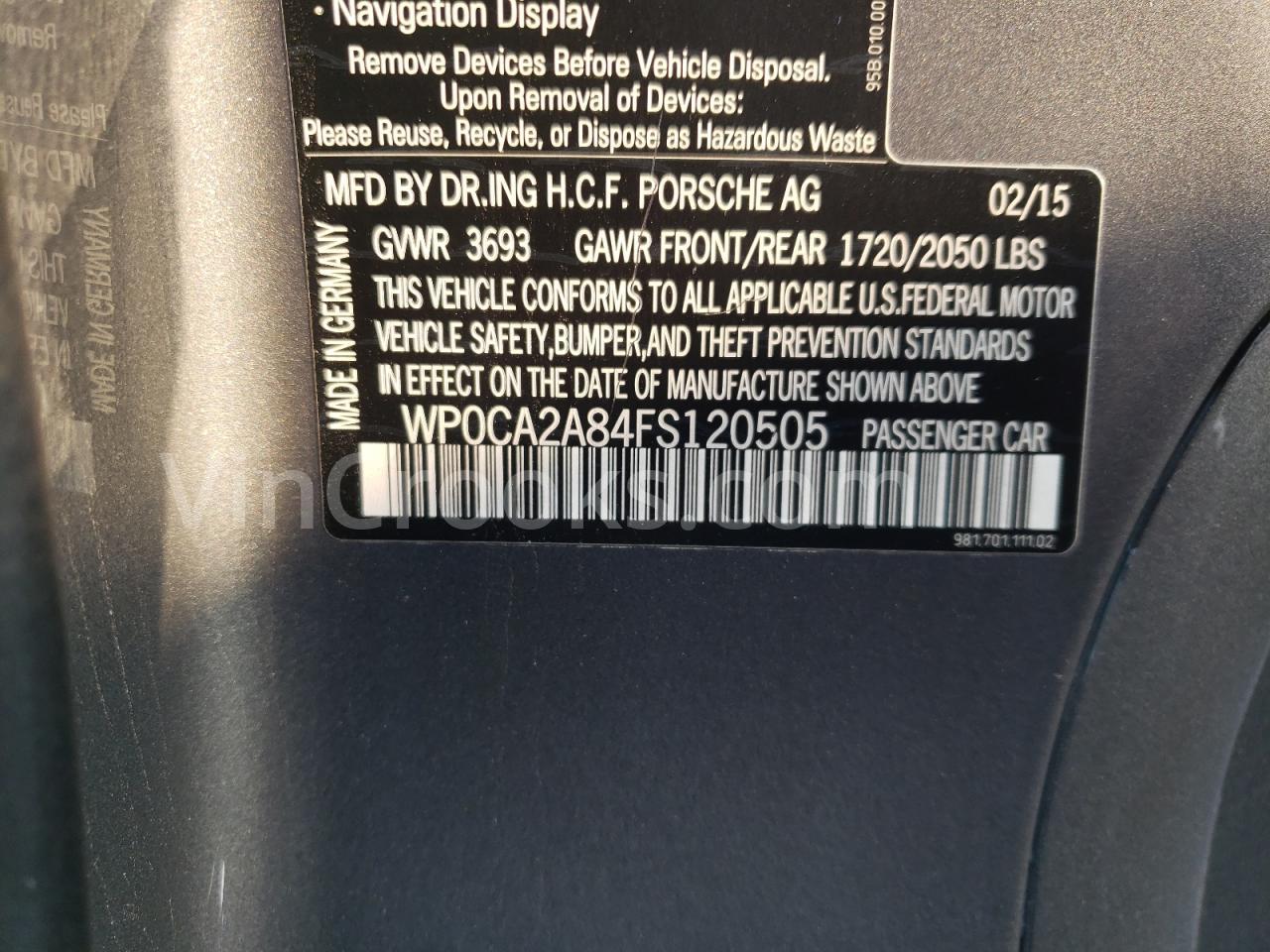 WP0CA2A84FS120505