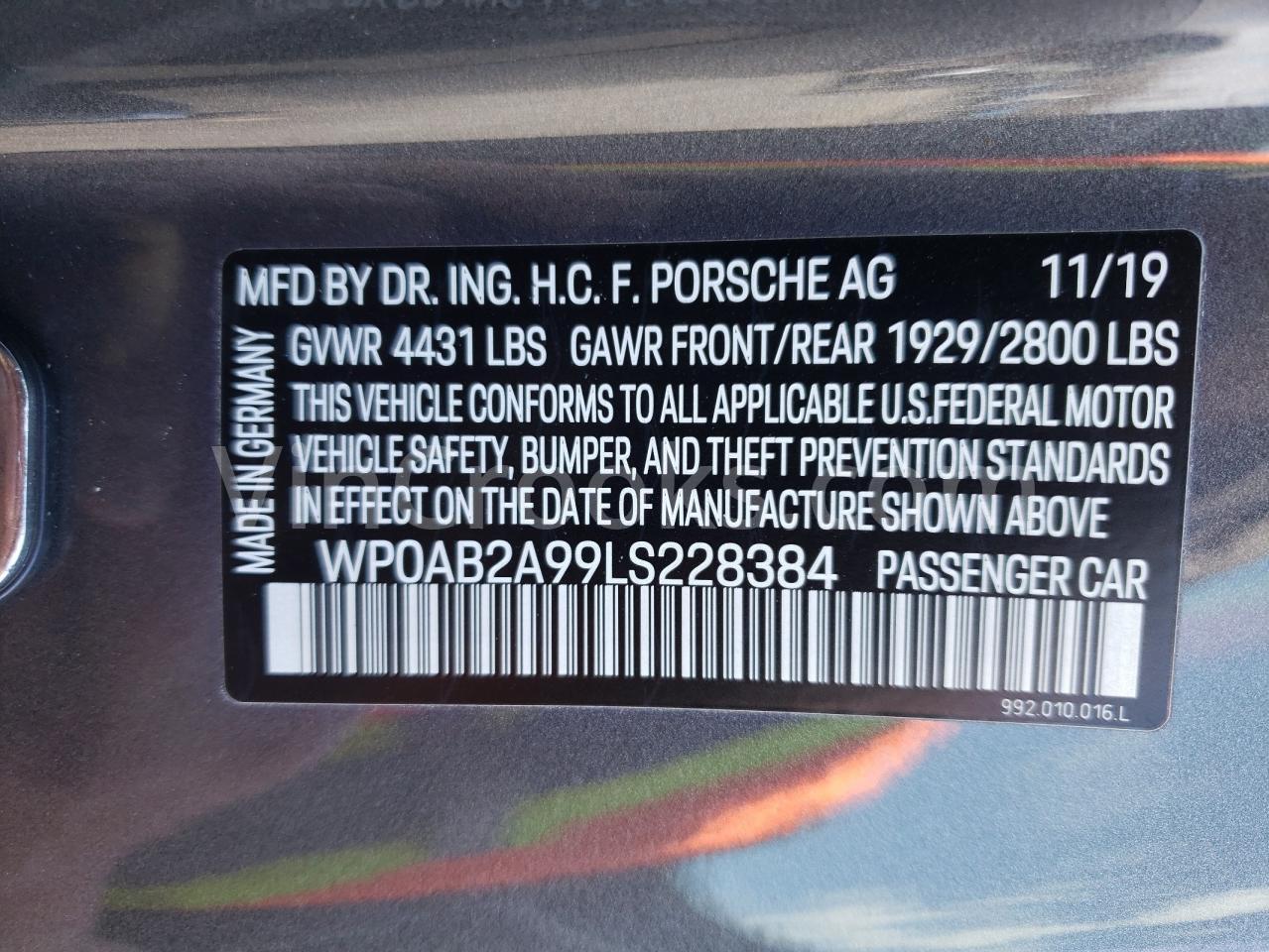 WP0AB2A99LS228384