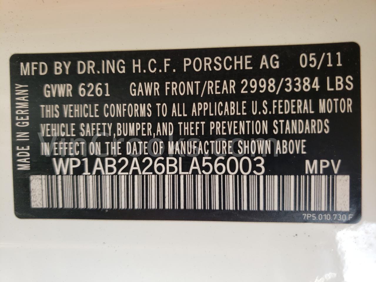 WP1AB2A26BLA56003
