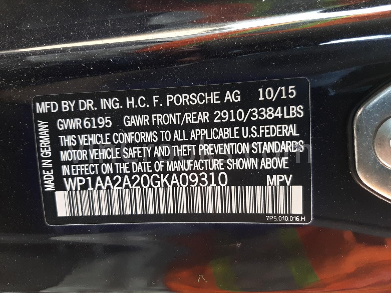 WP1AA2A20GKA09310