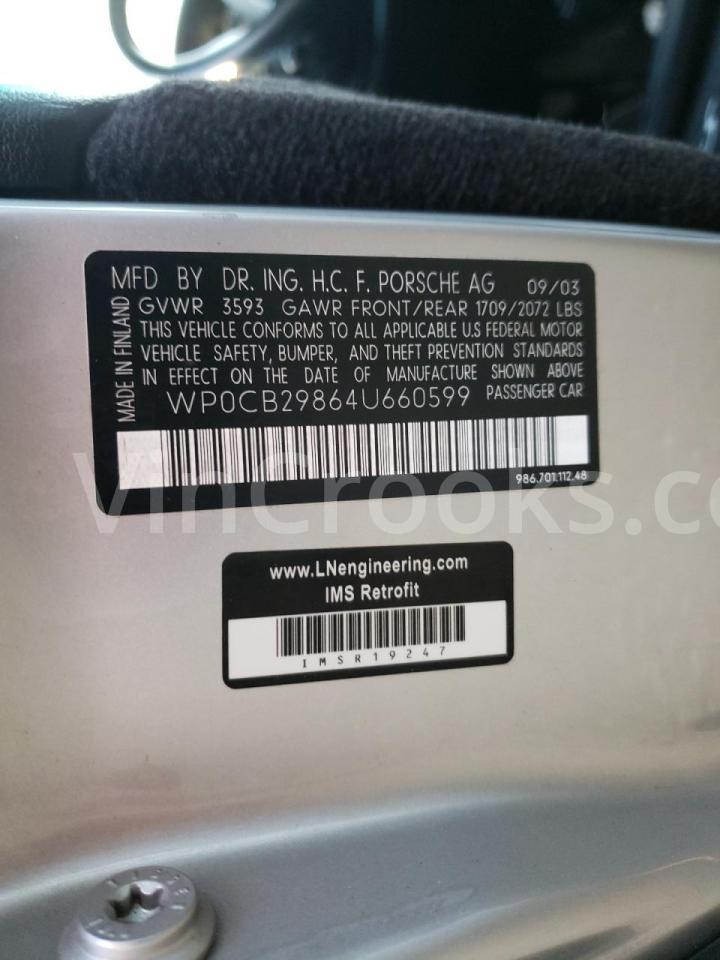 WP0CB29864U660599