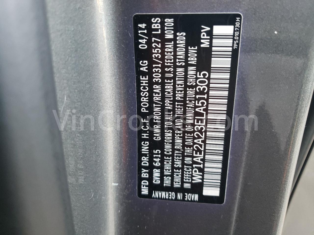 WP1AE2A23ELA51305