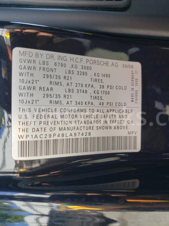 WP1AC29P48LA97428