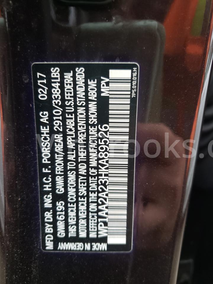 WP1AA2A23HKA89526