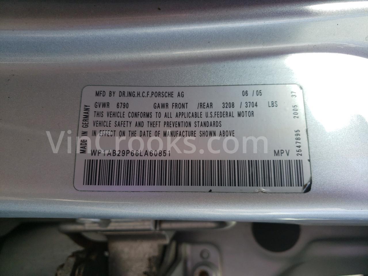 WP1AB29P66LA60851
