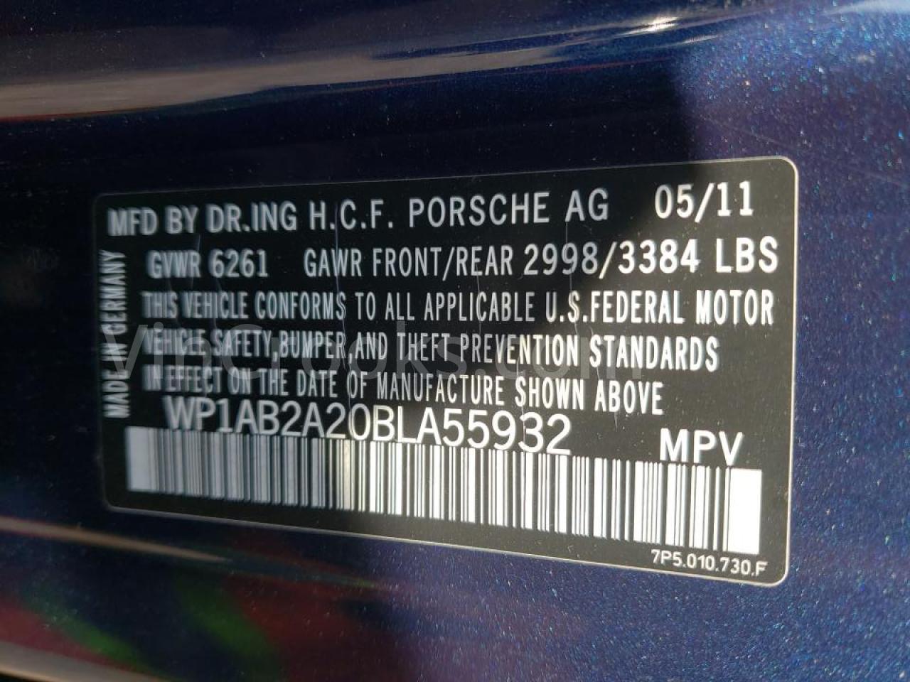 WP1AB2A20BLA55932