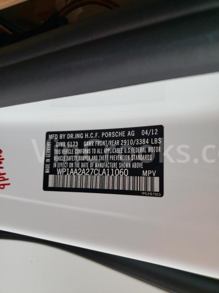 WP1AA2A27CLA11060