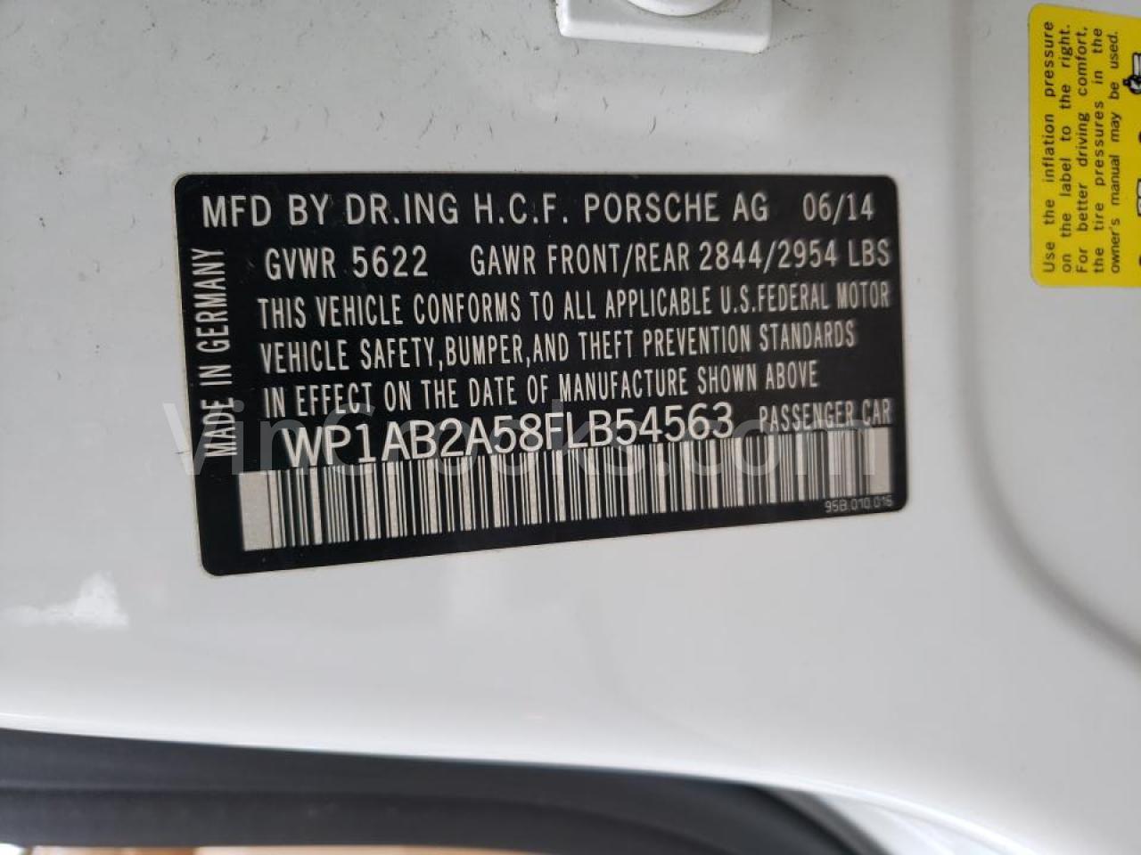 WP1AB2A58FLB54563