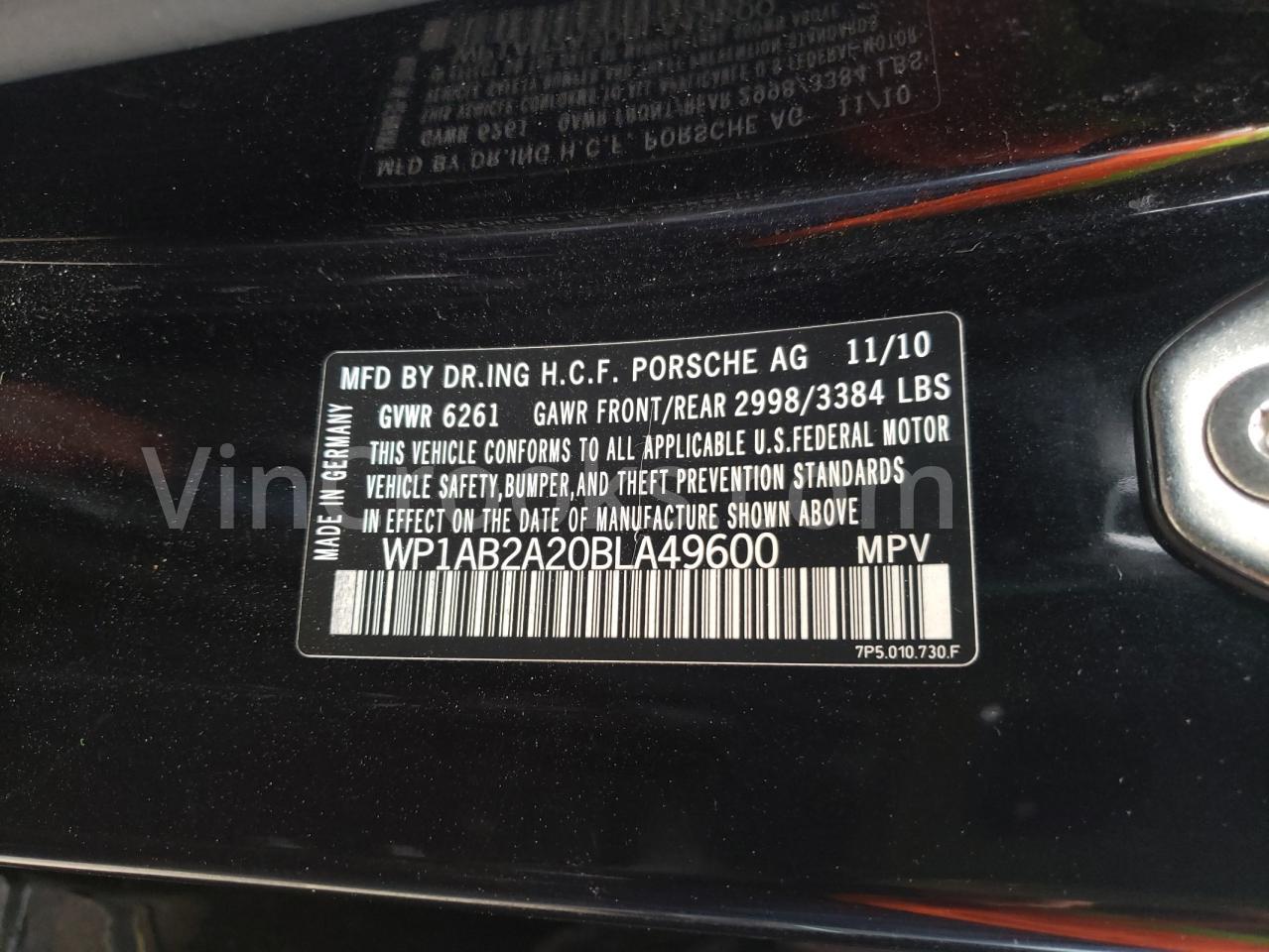 WP1AB2A20BLA49600