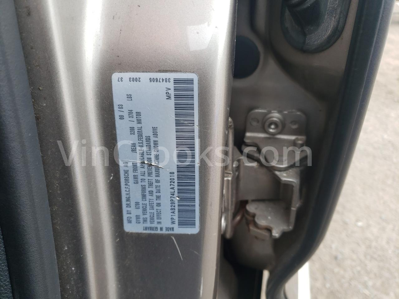 WP1AB29P74LA72018