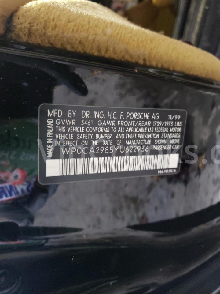 WP0CA2985YU622936
