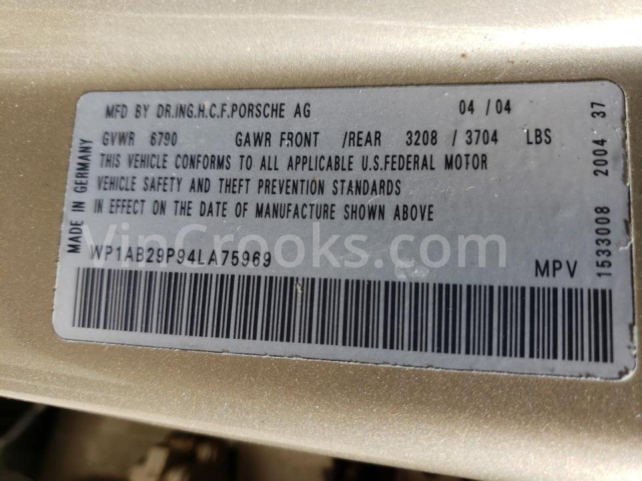 WP1AB29P94LA75969