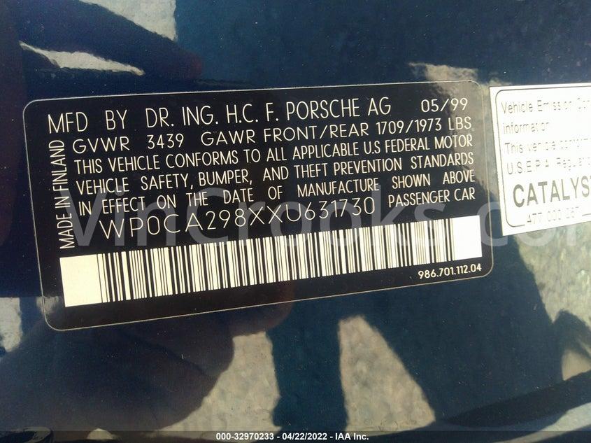 WP0CA298XXU631730