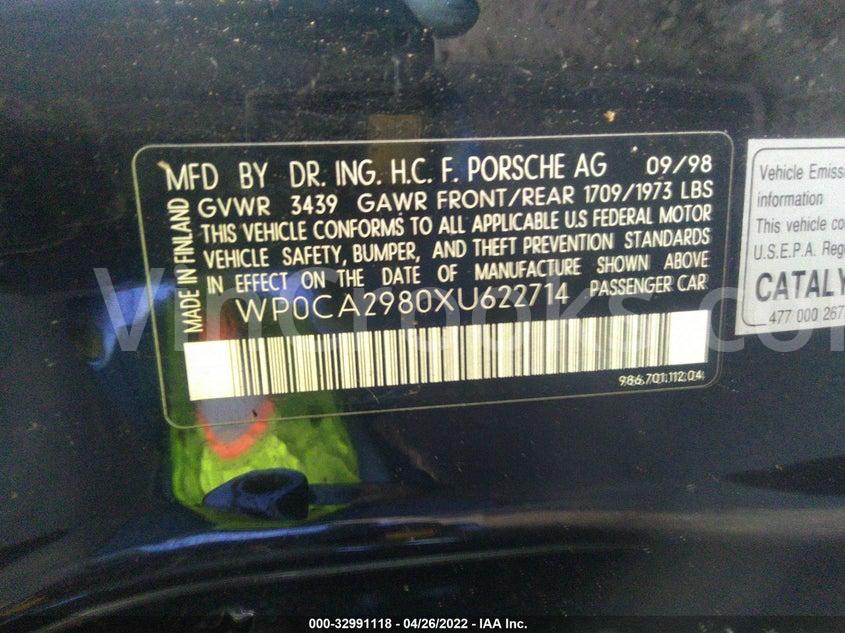 WP0CA2980XU622714