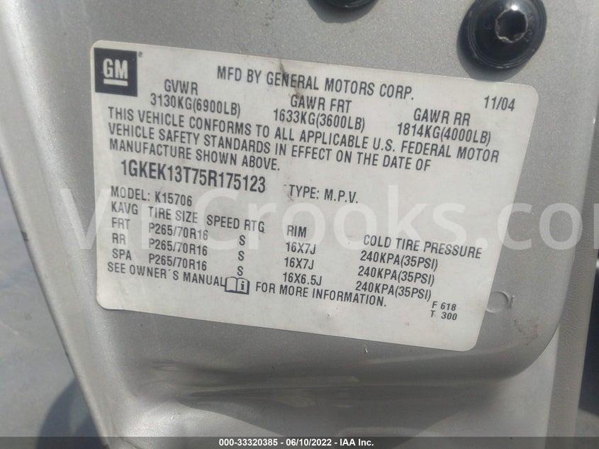 1GKEK13T75R175123