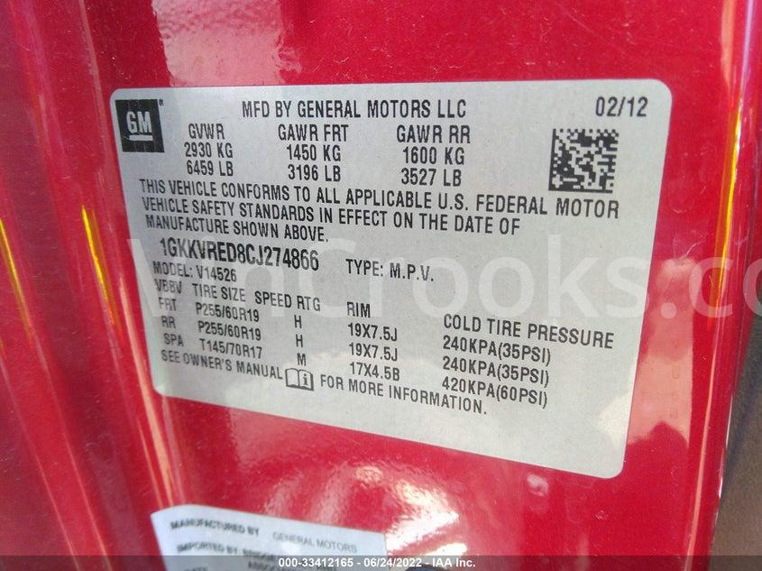 1GKKVRED8CJ274866