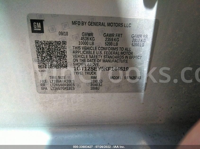 1GT12SEY5KF144619