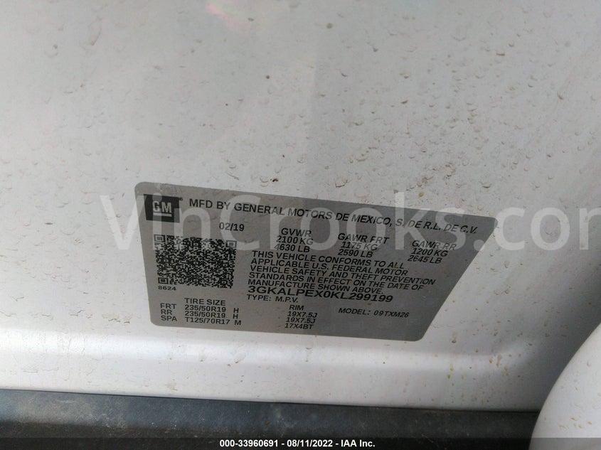 3GKALPEX0KL299199