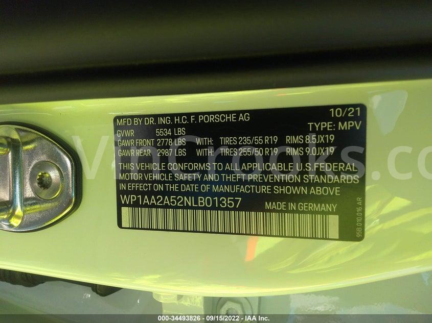 WP1AA2A52NLB01357