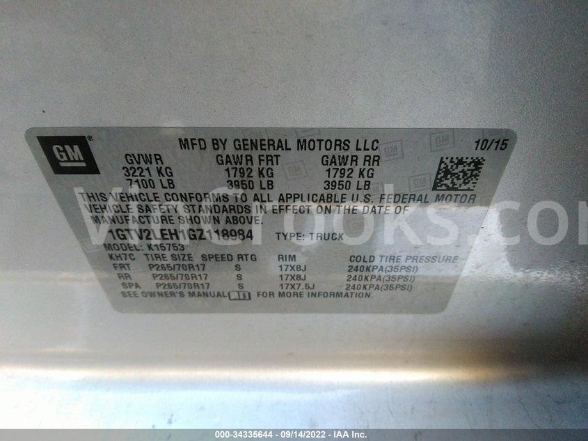 1GTV2LEH1GZ118984