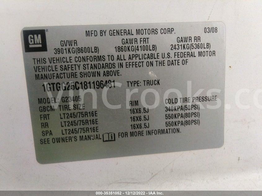 1GTGG25C181196481